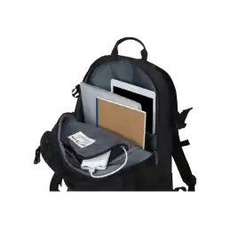 DICOTA Backpack GO - Sac à dos pour ordinateur portable - 13" - 15.6" - noir (D31763)_8